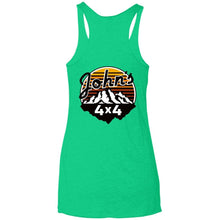 John's 4x4 2-sided print NL6733 Next Level Ladies' Triblend Racerback Tank