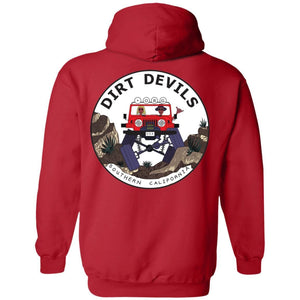 Dirt Devils Jeep Club 2-sided print Z66 Pullover Hoodie