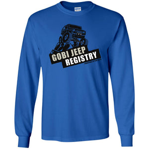 Gobi Jeep Registry G240 Gildan LS Ultra Cotton T-Shirt