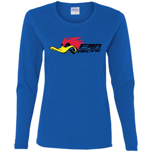 Foul Mouth Racing G540L Gildan Ladies' Cotton LS T-Shirt