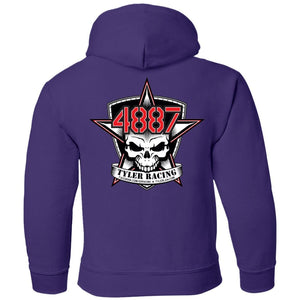 Tyler Racing 2-sided print G185B Gildan Youth Pullover Hoodie