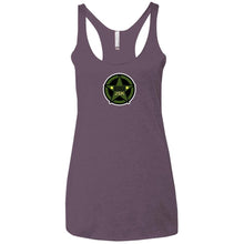 JSK_ Dark Star 2-sided print NL6733 Next Level Ladies' Triblend Racerback Tank