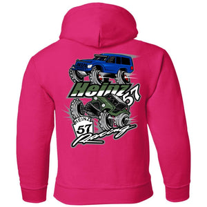 H57 Racing 2-sided print G185B Gildan Youth Pullover Hoodie