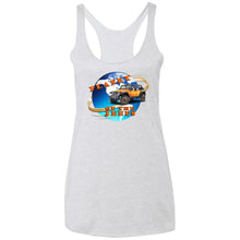 Planet of the Jeeps NL6733 Next Level Ladies' Triblend Racerback Tank