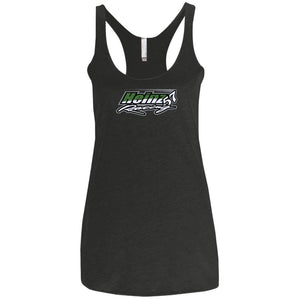 H57 Racing 2-sided print NL6733 Next Level Ladies' Triblend Racerback Tank