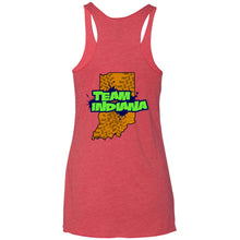 Hundt's Motorsports 2-sided print NL6733 Next Level Ladies' Triblend Racerback Tank