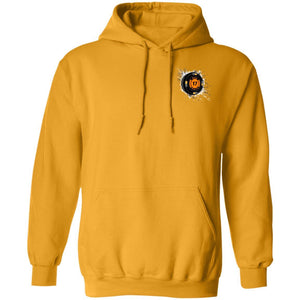 Black 17 2-sided print G185 Gildan Pullover Hoodie 8 oz.