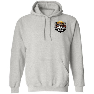 John's 4x4 2-sided print G185 Gildan Pullover Hoodie 8 oz.