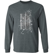 AORC Vertical white 2-sided print G240 LS Ultra Cotton T-Shirt