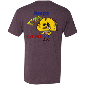 Jeep Paparazzi 2-sided print NL6010 Men's Triblend T-Shirt