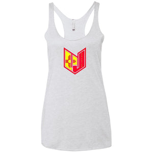 Wicked Jeeps NM NL6733 Next Level Ladies' Triblend Racerback Tank