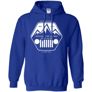 ASJC white logo G185 Gildan Pullover Hoodie 8 oz.