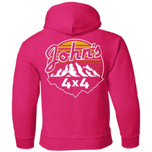 John's 4x4 2-sided print G185B Gildan Youth Pullover Hoodie
