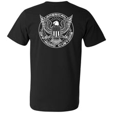 AORC Vertical white 2-sided print 982 Men's Printed V-Neck T-Shirt