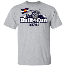 Built4Fun grey G500B Gildan Youth 5.3 oz 100% Cotton T-Shirt