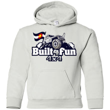 Built4Fun grey G185B Gildan Youth Pullover Hoodie