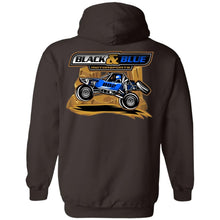 BB&M Team Indiana front 2-sided print G185 Gildan Pullover Hoodie 8 oz.