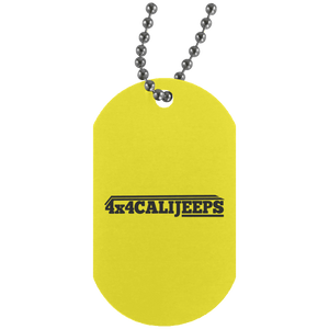 California Jeeps UN4004 Silver Dog Tag