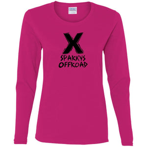 Sparky's Offroad G540L Gildan Ladies' Cotton LS T-Shirt