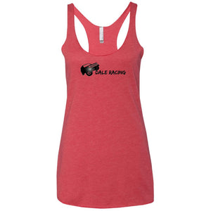 Dale Racing 2-sided print NL6733 Next Level Ladies' Triblend Racerback Tank