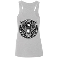 AmericanOffroadCustoms Vertical G645RL Ladies' Softstyle Racerback Tank