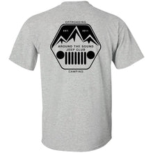 ASJC black logo 2-sided print G200 Gildan Ultra Cotton T-Shirt
