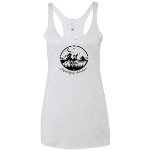 JeepnGypsy compass NL6733 Next Level Ladies' Triblend Racerback Tank