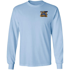 B&B Motorsports 2-sided print (Team Indiana back) G240 Gildan LS Ultra Cotton T-Shirt