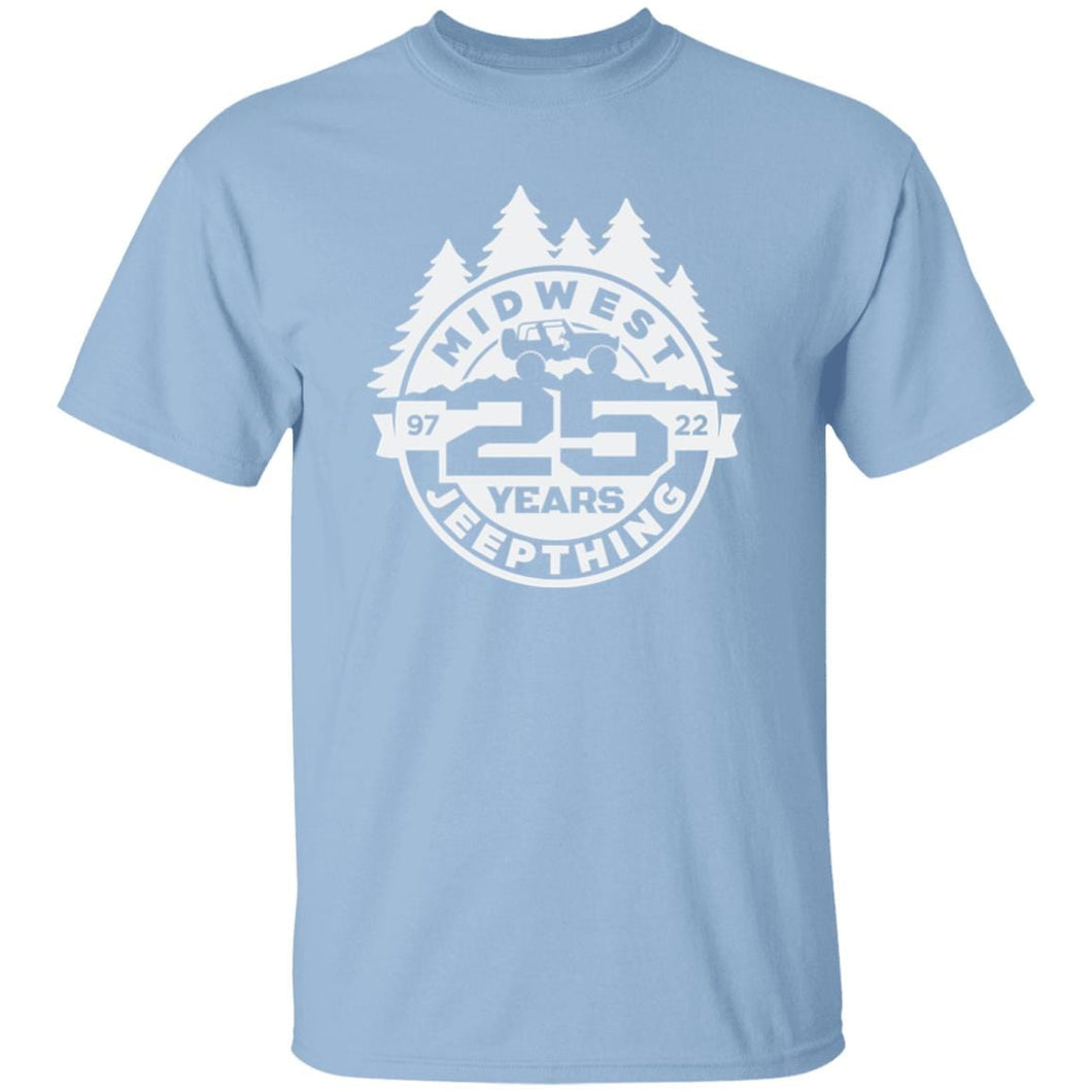 MWJT-25-years white logo G500B Youth 5.3 oz 100% Cotton T-Shirt