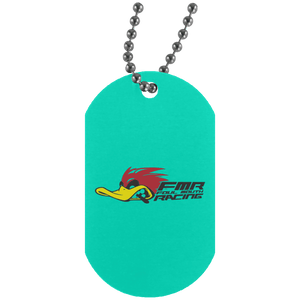 FOUL MOUTH RACING UN4004 Silver Dog Tag