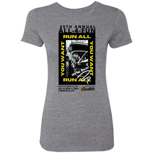 ALL-4-FUN 2021 by Bestop NL6710 Ladies' Triblend T-Shirt